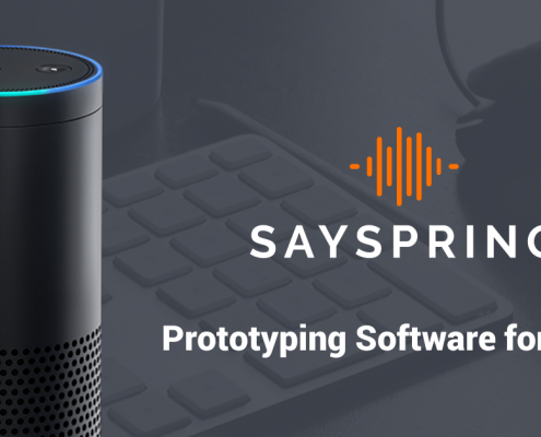 Sayspring, prototype, voice assistant, spraakassistent, overname, virtuele assistent, virtueel, spraakassistenten, adobe, spraakinterface